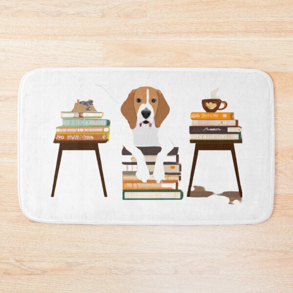 Item preview, dogs books and coffee dog reader coffee quote	 designed and sold by SR8891.