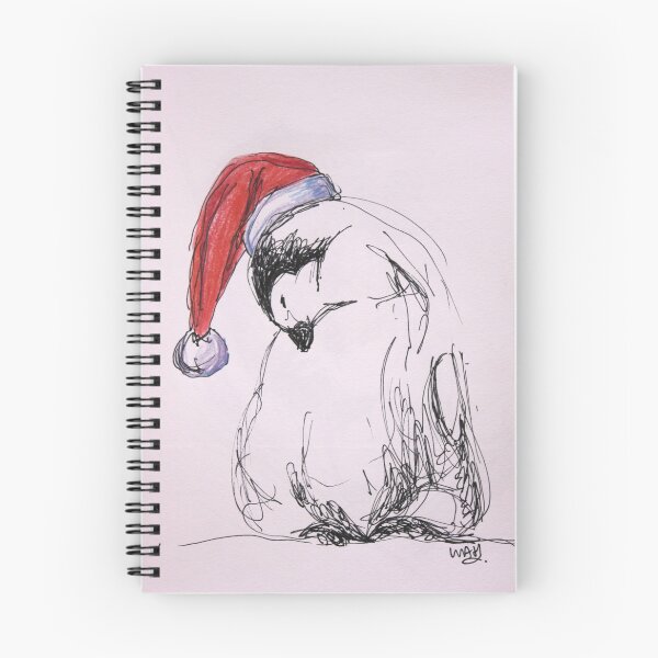 Item preview, Christmas Peace Penguin designed and sold by WendyAnneArt.