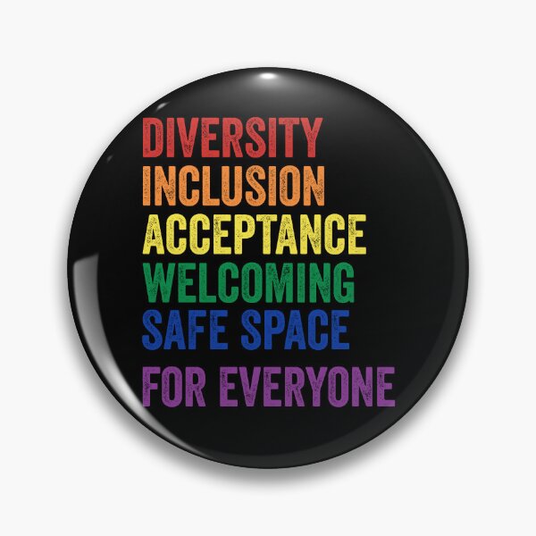 Item preview, Diversity Equity Inclusion Safe Space LGBTQ EQUALITY designed and sold by MagicBoutique.