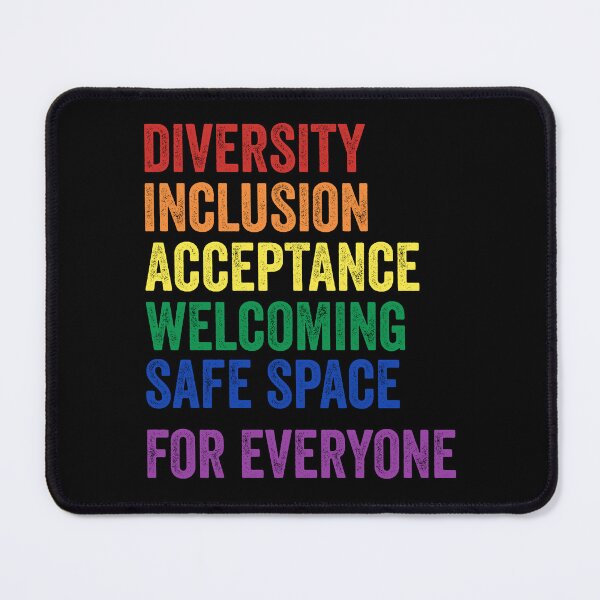 Item preview, Diversity Equity Inclusion Safe Space LGBTQ EQUALITY designed and sold by MagicBoutique.