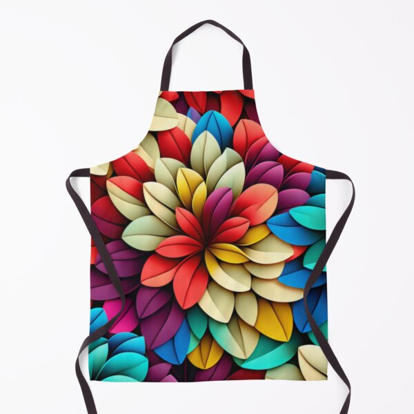 Item preview, Colorful Flower Petals Seamless Pattern designed and sold by Gamicnum.