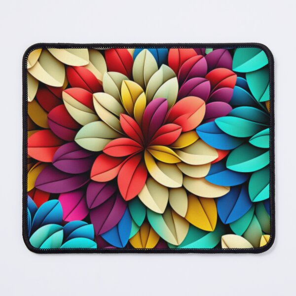 Item preview, Colorful Flower Petals Seamless Pattern designed and sold by Gamicnum.