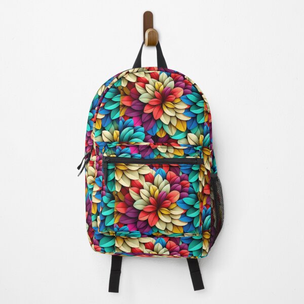 Item preview, Colorful Flower Petals Seamless Pattern designed and sold by Gamicnum.