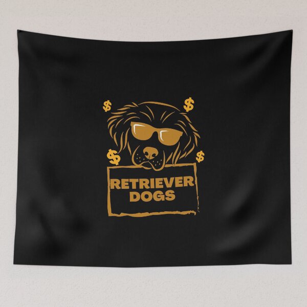 Item preview, Dogs Are My Favorite People Retrievers ,Brown dogs designed and sold by FLOWER--ART.