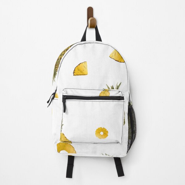 Item preview, Pineapple yellow fruit a cute pattern watercolor designed and sold by Yana Mustafina | Boho Soulful Designs.