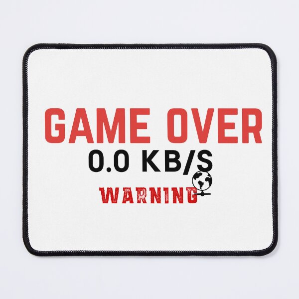 Item preview, Warning game over  designed and sold by Rbl20.