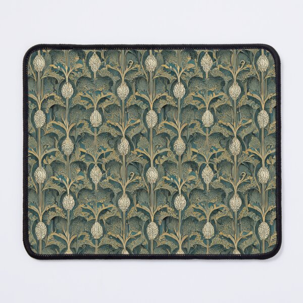 Item preview, Intricate Floral Art Nouveau Pattern Alphonse Mucha William Morris Florals designed and sold by NouveauPatterns.