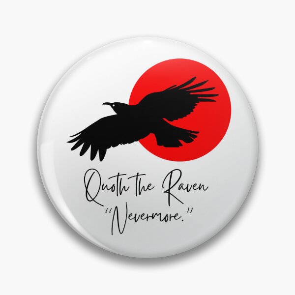 Item preview, Quoth the Raven "Nevermore." Edgar Allan Poe designed and sold by DesignByAvery.