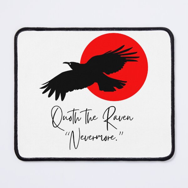 Item preview, Quoth the Raven "Nevermore." Edgar Allan Poe designed and sold by DesignByAvery.