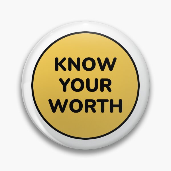 Item preview, Know your worth designed and sold by Inspirationmotivation.