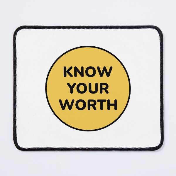 Item preview, Know your worth designed and sold by Inspirationmotivation.