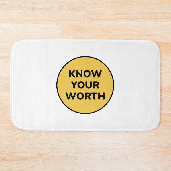 Item preview, Know your worth designed and sold by Inspirationmotivation.