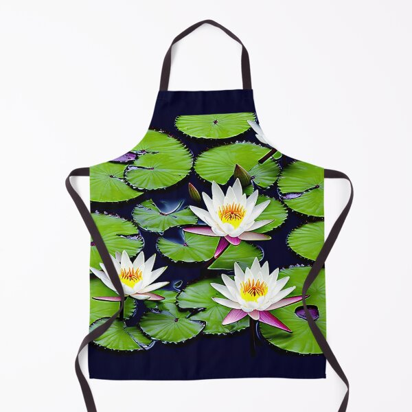 Item preview, Wild Water Lilies for July designed and sold by FamiliarPufferfish.