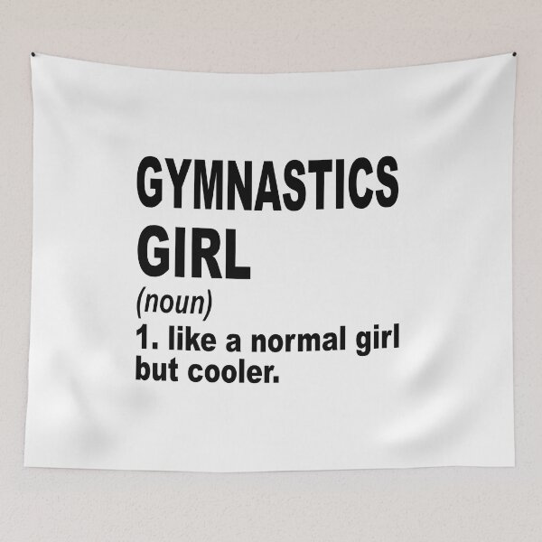 Item preview, gymnastics Girl Like A Normal Girl But Cooler,gymnastics Lovers Gift designed and sold by Dogs Geeky⭐⭐⭐⭐⭐.