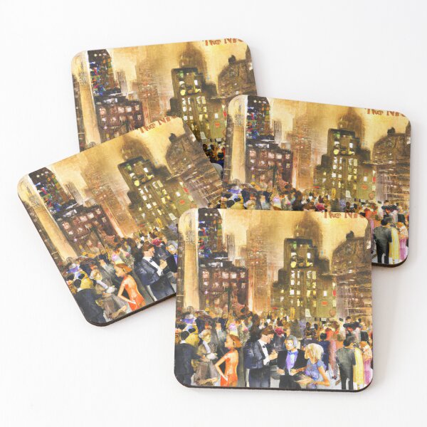 Item preview, New Year's Eve in the City designed and sold by Naomi Gutierrez Parrish.