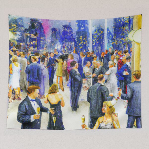 Item preview, New Year's Eve in the City designed and sold by Naomi Gutierrez Parrish.