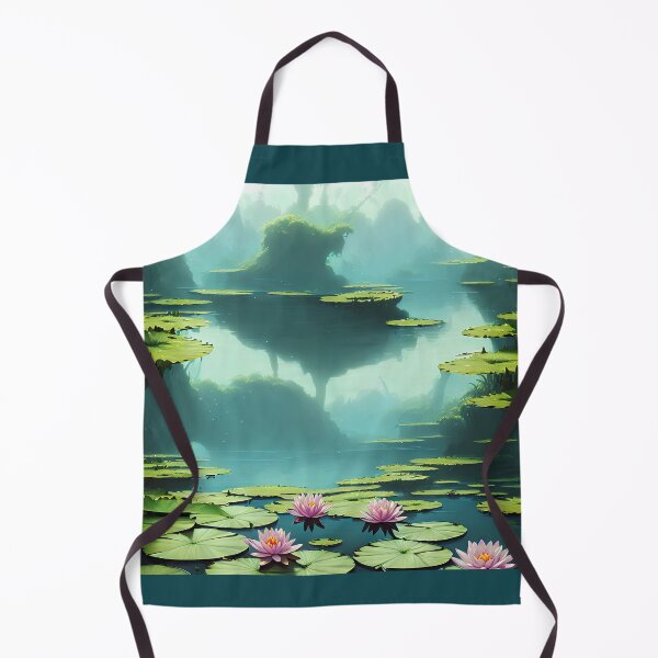 Item preview, Pond of Wild July Water Lilies designed and sold by FamiliarPufferfish.