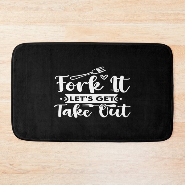 Item preview, Fork it let's get takeout designed and sold by phassystore.
