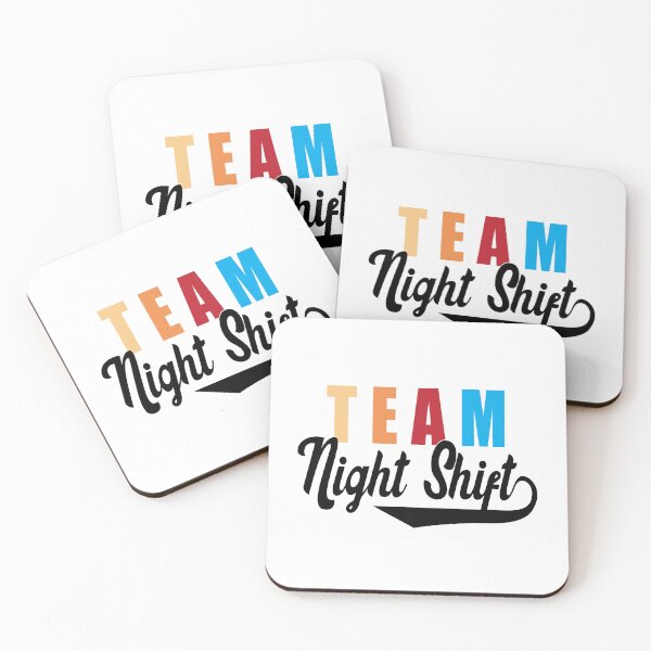 Item preview, Team Night Shift - (Retro) designed and sold by TaraGbear.