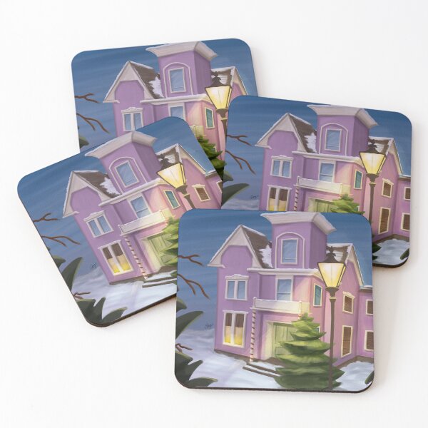 Item preview, Christmas House Scene designed and sold by naysdigitart.