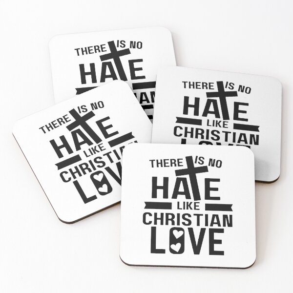 Item preview, No Hate Like Christian Love designed and sold by yoshra.