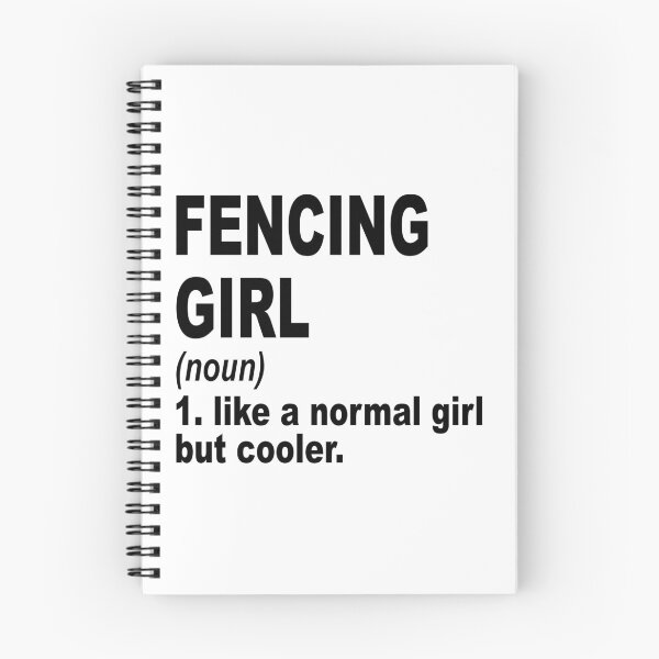 Item preview, fencing girl Definition,fencing Girl Like A Normal Girl But Cooler designed and sold by Dogs Geeky⭐⭐⭐⭐⭐.