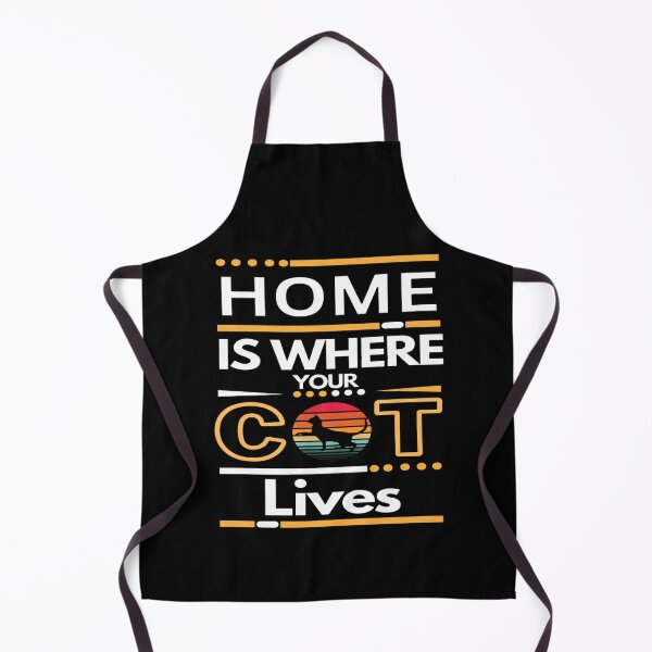 Item preview, Home Is Where Your Cat Lives. designed and sold by Sloyar.