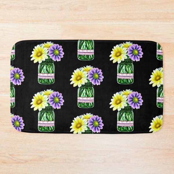 Item preview, Flowers in Mason Jar artwork designed and sold by gramizzia.