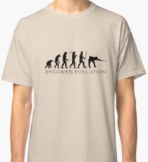 Snooker Evolution Funny Design Classic T-Shirt