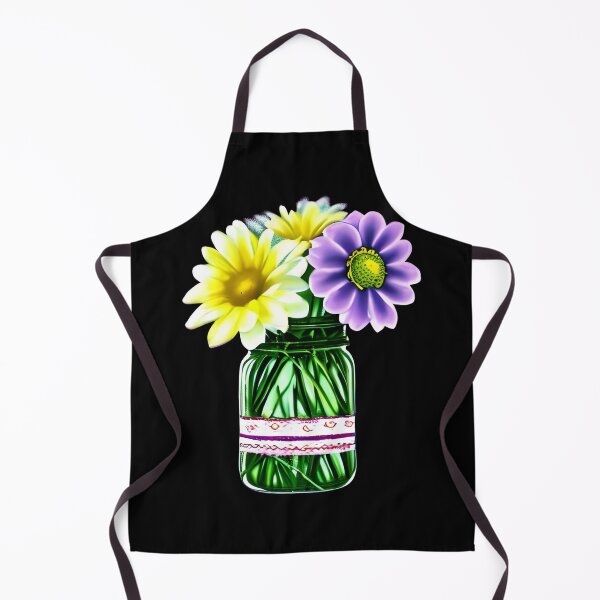 Item preview, Flowers in Mason Jar artwork designed and sold by gramizzia.