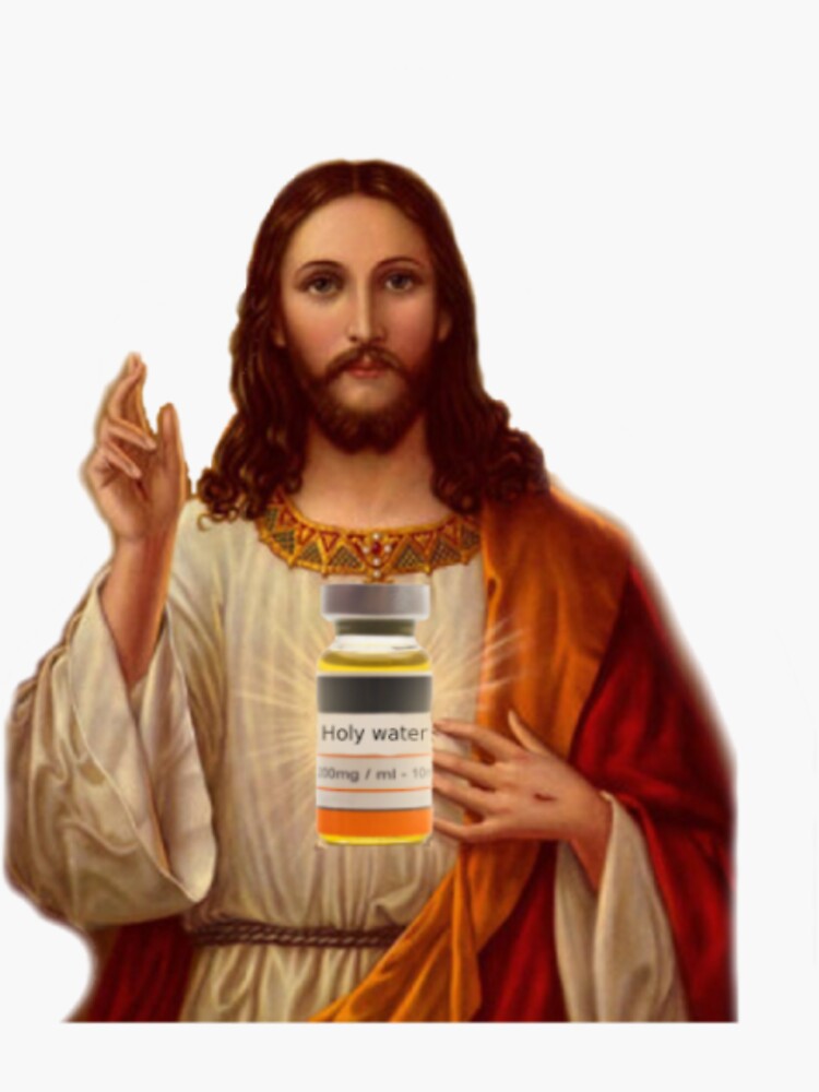 jesus and holy water