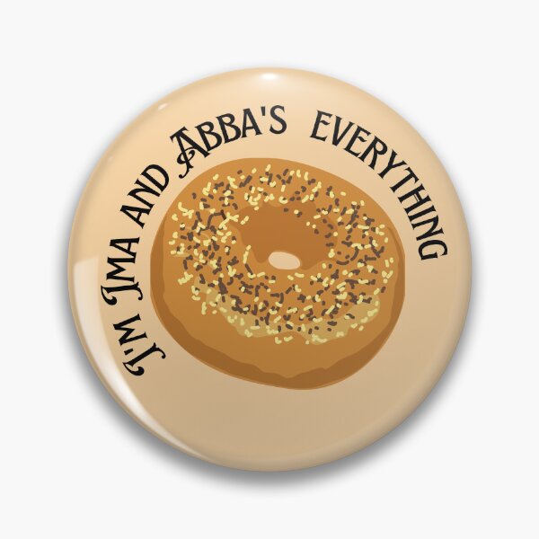 Item preview, I'm Ima and Abba's everything Bagel,  yiddish Jewish Humor designed and sold by Swagforbubby.
