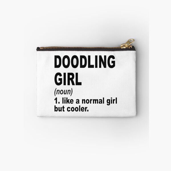 Item preview, doodling Girl Like A Normal Girl But Cooler,doodling Lovers Gift designed and sold by Dogs Geeky⭐⭐⭐⭐⭐.