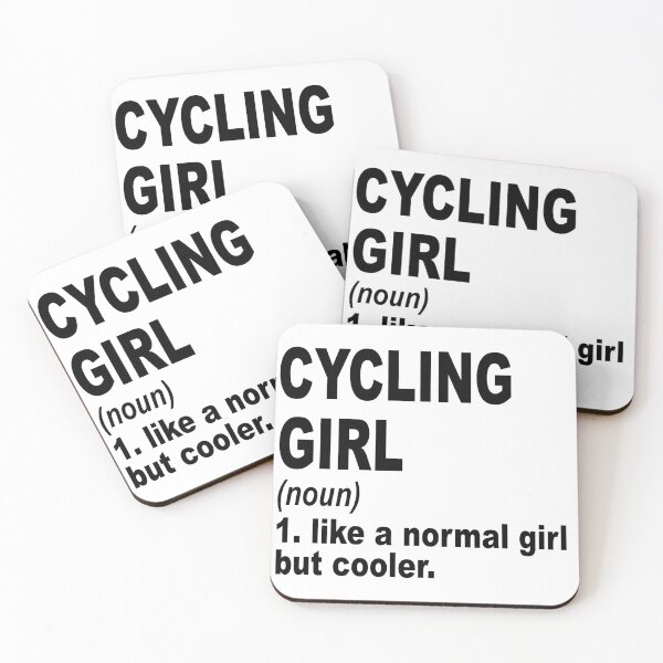 Item preview, cycling girl like a normal girl but cooler, cycling Girl, cycling Mom designed and sold by Dogs Geeky⭐⭐⭐⭐⭐.