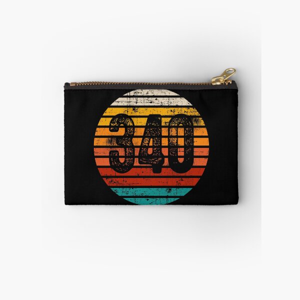 Item preview, Distressed Vintage Sunset 340 Area Code designed and sold by Gold Wings Tees.