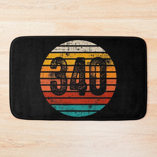Item preview, Distressed Vintage Sunset 340 Area Code designed and sold by Gold Wings Tees.