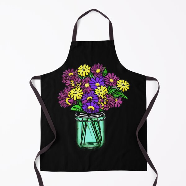 Item preview, Flowers in Mason Jar artwork designed and sold by gramizzia.