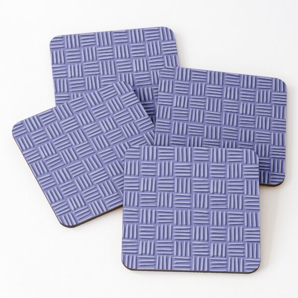 Item preview, Brush Stoke Basket Weave in Very Peri Periwinkle designed and sold by LoreliDesigns.