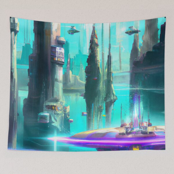 Item preview, The Future of Submerged Living - Underwater City - The Future of Submerged Living designed and sold by WBP Mart.