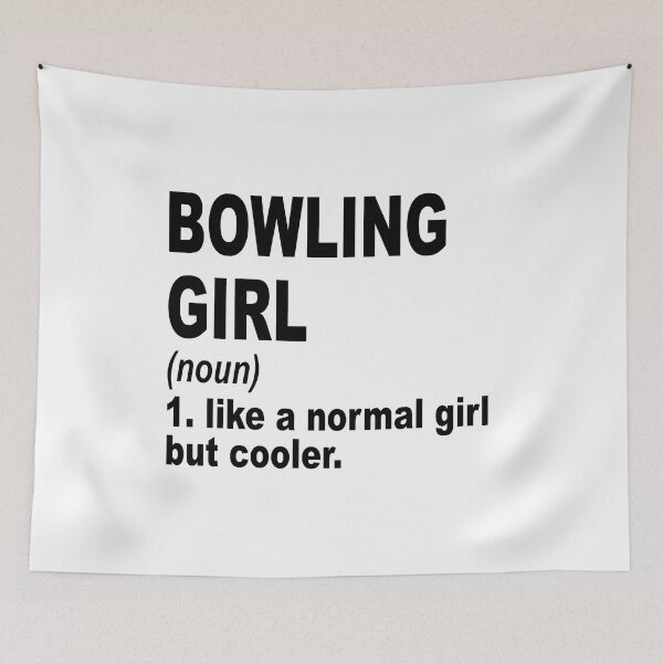 Item preview, bowling girl like a normal girl but cooler, bowling Girl, bowling Mom designed and sold by Dogs Geeky⭐⭐⭐⭐⭐.