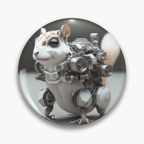 Item preview, Cyborg Chipmunk designed and sold by BigLoro.