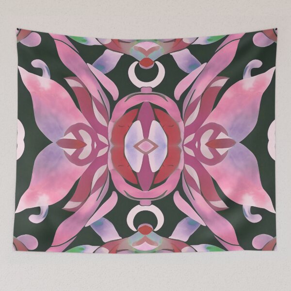 Item preview, Ethnic traditional floral pattern. Multicolored floral abstract pattern. designed and sold by IlustradoArts.