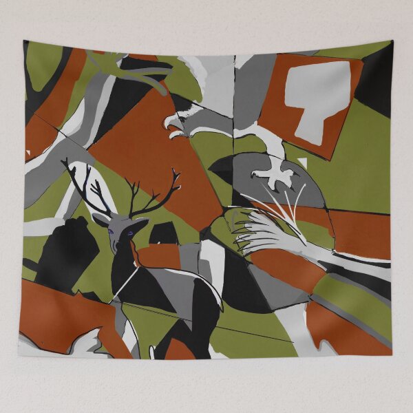 Item preview, Fragmented Wilderness  designed and sold by Karen Harding Art and Illustration .