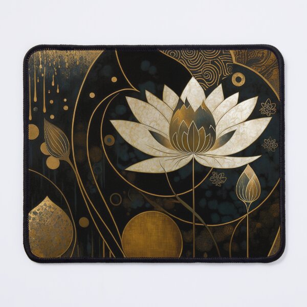 Item preview, flower and gold designed and sold by Kadhaf.