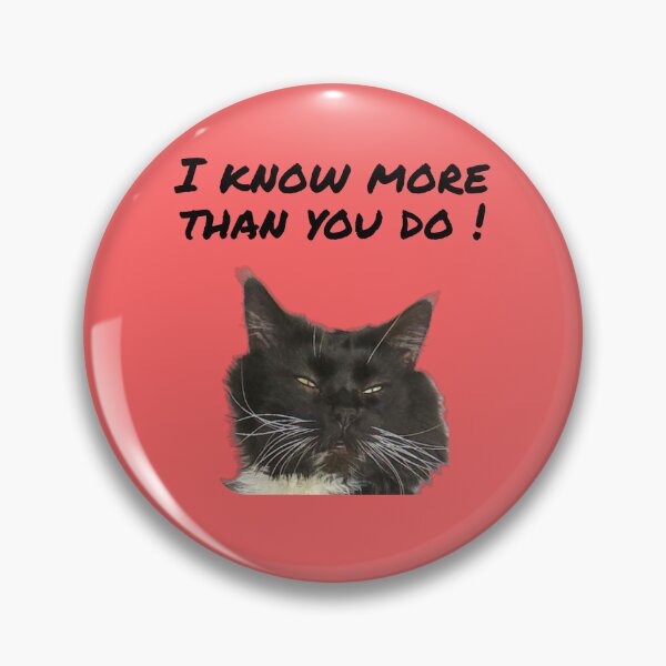Item preview, I know more than you do ! designed and sold by TechLaughs.