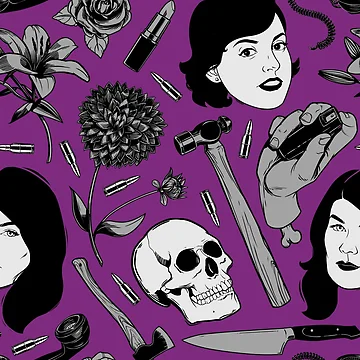 Artwork thumbnail, Special Request True Crime Color Pattern by Allison Gardiner Hurthibise
