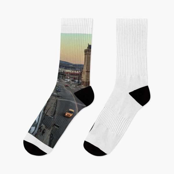 Item preview, Sunset on Water St Binghamton NY designed and sold by MJRVisualArts.