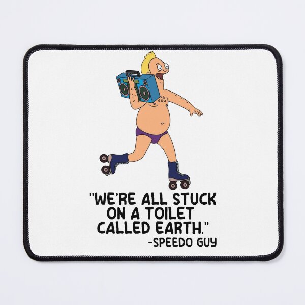 Item preview, We're All Stuck On A Toilet Called Earth designed and sold by Look-I-Made-It.