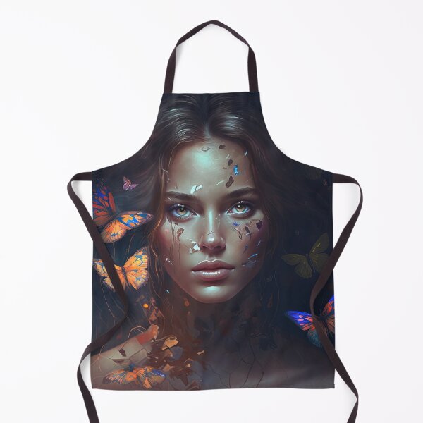 Item preview, Brown Haired Woman in a Butterfly World designed and sold by Juliascutecornr.