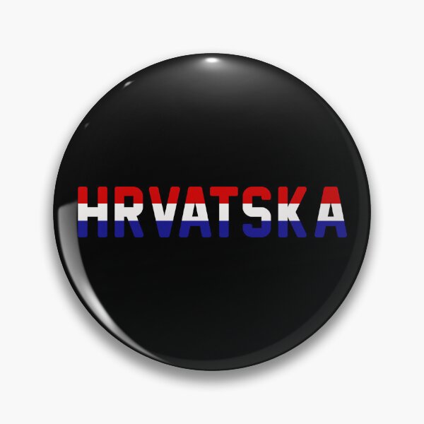 Item preview, Hrvatska Red / White / Cadmium Blue Flag designed and sold by PEK1787.